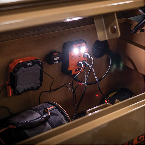 Powerbox 1 Magnetic Power Strip, 4 Outlet(s), 5', 120 V Groupe Belzile Dickner