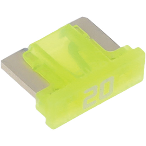 Fusible &agrave; lames pour automobiles LP de la s&eacute;rie MINI, Cartouche, 20 A, 58 V Groupe Belzile Dickner