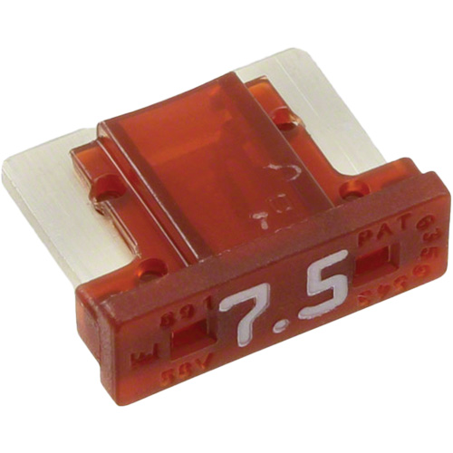 Fusible &agrave; lames pour automobiles LP de la s&eacute;rie MINI, Cartouche, 7,5 A, 58 V Groupe Belzile Dickner