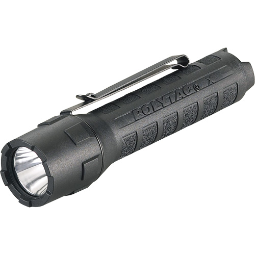 Polytac&reg; X Flashlight, LED, 600 Lumens, CR123A Batteries Groupe Belzile Dickner
