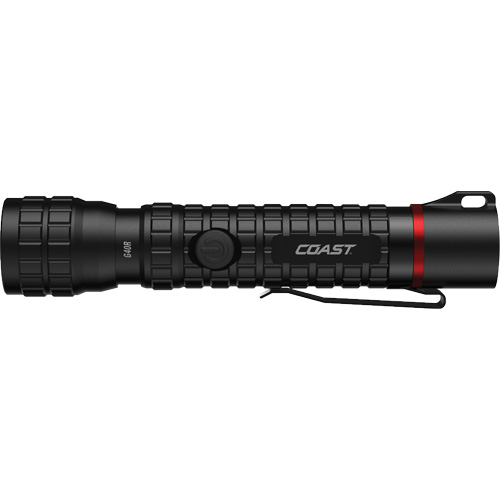 Lampe de poche &eacute;tanche G40R avec mise au point par rotation, DEL, 650 lumens, Piles Rechargeable Groupe Belzile Dickner