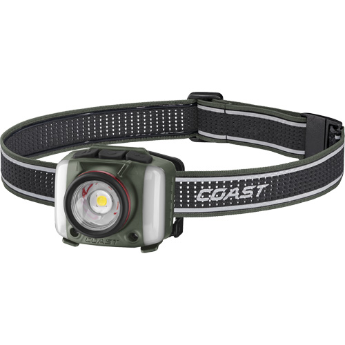 FL97R Tri-Colour Headlamp with Twist Focus & Voice Activation, LED, 830 Lumens, 2 Hrs. Run Time, Rechargeable Batteries Groupe Belzile Dickner