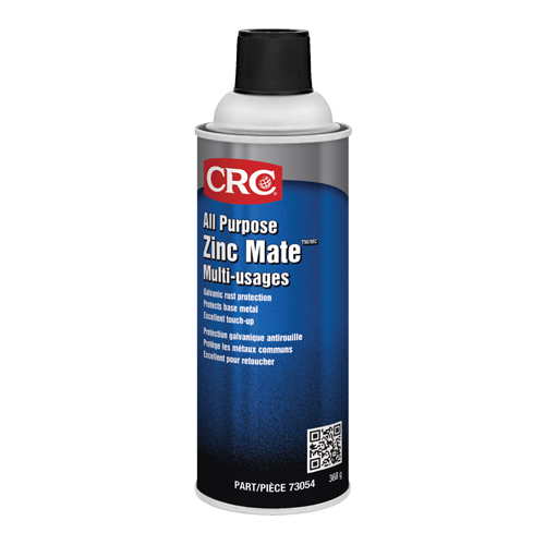 Rev&ecirc;tement haute performance Zinc Mate, Canette a&eacute;rosol Groupe Belzile Dickner