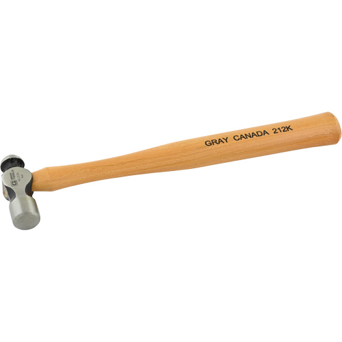 Ball Pein Hammer, 4 oz. Head Weight, Plain Face, Wood Handle Groupe Belzile Dickner