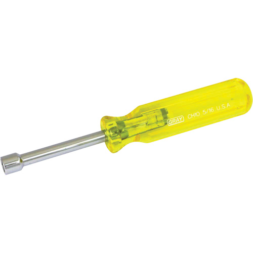 SAE Nut Driver, 5/16" Drive, 6-5/8" L Groupe Belzile Dickner