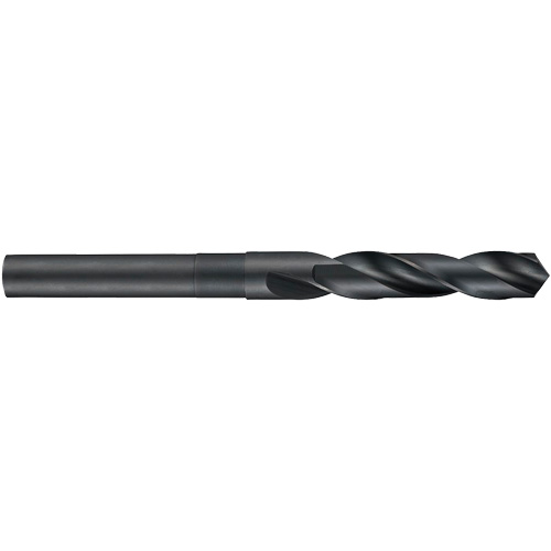 Reduced Parallel Shank Drill Bit, 1-1/8", High Speed Steel, 3" Flute, 118° Point Groupe Belzile Dickner