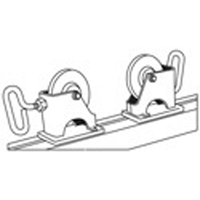 Adjust-A-Rolls&reg; Stand, 2000 lbs. Load Capacity, 36" Pipe Capacity Groupe Belzile Dickner