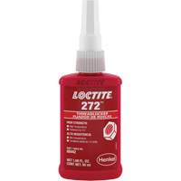 Threadlocker 272 High Temperature, Red, High, 50 ml, Bottle Groupe Belzile Dickner