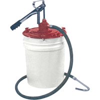 Manual Lubrication Pumps - Dual Leverage Dispensers, Zinc, 2.6 oz./Stroke, Fits 5 gal. Groupe Belzile Dickner