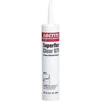 Scellant adh&eacute;sif &agrave; la silicone Superflex RTV, Cartouche, Noir Groupe Belzile Dickner