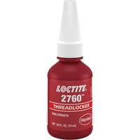 Threadlocker 2760 Instant Adhesive, Red, High, 10 ml, Bottle Groupe Belzile Dickner