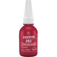 Threadlocker 263 Rapid Cure, Red, High, 10 ml, Bottle Groupe Belzile Dickner