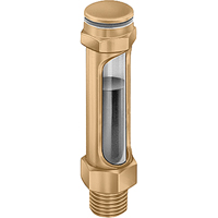 Indicateurs de niveau &agrave; liquide en laiton - Droits, Filet&eacute;, 14-1/4" lo, 225°F (107,22° C) Groupe Belzile Dickner