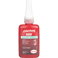 Composé de retenue Loctite<sup>MD</sup> 680, 50 ml, Bouteille, Vert AF075 | Dickner Inc