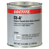 Loctite&reg; 8008 C5-A Copper Anti-Seize Lubricant, 2.5 lbs., Can, 1800°F (982°C) Max Temp. Groupe Belzile Dickner
