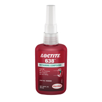 Composé de retenue Loctite<sup>MD</sup> 638, 50 ml, Bouteille, Vert AF279 | Dickner Inc