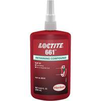 Composé de retenue Loctite<sup>MD</sup> 661, 250 ml, Bouteille, Jaune AF311 | Dickner Inc