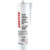 596 High Temp RTV Silicone Sealant, Cartridge, Red Groupe Belzile Dickner