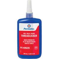 Permanent Strength Threadlocker, Red, High, 250 ml, Bottle AH116 | Dickner Inc