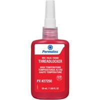 High Temperature Threadlocker, Red, High, 50 ml, Bottle AH122 | Dickner Inc