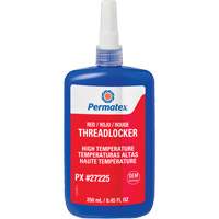 High Temperature Threadlocker, Red, High, 250 ml, Bottle AH123 | Dickner Inc