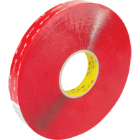 Ruban en mousse 4910, 33 m (108') lo x 25,4 mm (1") la, 40 mils, Acrylique Groupe Belzile Dickner
