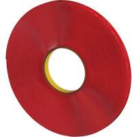 Ruban VHB, 33 m (108') lo x 12 mm (1/2") la, 40 mils, Acrylique Groupe Belzile Dickner