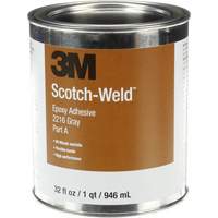 Scotch-Weld Adhesive, 32 fl. oz., Kit, Two-Part, Grey Groupe Belzile Dickner
