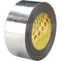 High-Temperature Aluminum Foil/Glass Cloth Tape, 7.3 mils Thick, 25.4 mm (1") x 33 m (108') Groupe Belzile Dickner