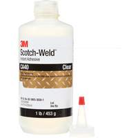 Adh&eacute;sif instantan&eacute; CA5 Scotch-Weld, Transparent, Bouteille, 1 lb Groupe Belzile Dickner