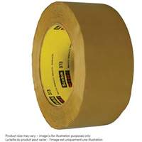 Scotch&reg; Box Sealing Tape 373, Hot Melt Adhesive, 2.5 mils, 72 mm (3") x 50 m (164') Groupe Belzile Dickner