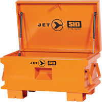 JSB-3219 Super Heavy-Duty Jobsite Tool Storage Box, 32-1/8" x 19" x 17-1/2", Steel, Orange Groupe Belzile Dickner