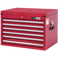 PMC2706 Pro Series Toolbox Combo, 17-7/8" D x 26" W x 18-15/16" H, Red Groupe Belzile Dickner