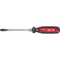 Slotted Screwdriver, 5/16" Tip, Round, 279 mm L, Cushion Grip Handle Groupe Belzile Dickner