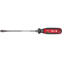 Slotted Screwdriver, 3/8" Tip, Round, 330 mm L, Cushion Grip Handle Groupe Belzile Dickner