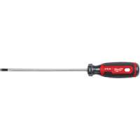 Cabinet Screwdriver, 3/16" Tip, Round, 254 mm L, Cushion Grip Handle Groupe Belzile Dickner