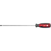 Cabinet Screwdriver, 1/4" Tip, Round, 363 mm L, Cushion Grip Handle Groupe Belzile Dickner