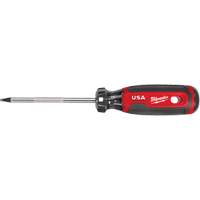 Square Screwdriver, #2 Tip, Round, 211 mm L, Cushion Grip Handle Groupe Belzile Dickner