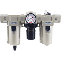 Filter, Regulator, Lubricator with Metal Bowl, 1/2" NPT, 150 PSI Groupe Belzile Dickner