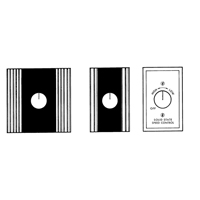 Contr&ocirc;le de vitesse 3 A pour ventilateur de plafond Groupe Belzile Dickner