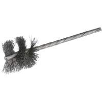 Ensemble de brosses internes &agrave; fils m&eacute;talliques ondul&eacute;s HeliTuf, 1-1/8" dia. x 1" l, 3-1/2" longueur hors tout Groupe Belzile Dickner