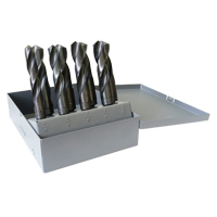 Reduced Shank Drill Bit Set, 5 Pieces, High Speed Steel Groupe Belzile Dickner