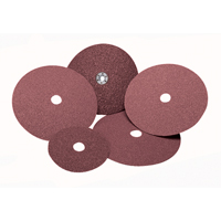 Metal F240 Fibre Discs, Aluminum Oxide, 50, 4-1/2" Dia x 7/8" Arbor Groupe Belzile Dickner