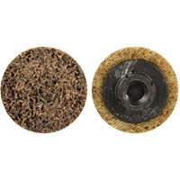 Surface Prep Quick-Change Disc, 1" Dia., Coarse Grit, Aluminum Oxide Groupe Belzile Dickner