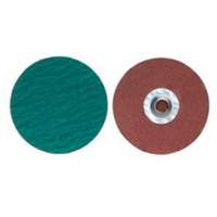 Quick-Change Cloth Disc, 4" Dia., 120 Grit, Zirconium Groupe Belzile Dickner