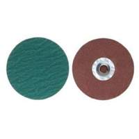 Quick-Change Discs, 3" Dia., 36 Grit, Zirconia Alumina Groupe Belzile Dickner