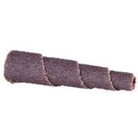 ALO Spiral Cartridge Roll, 100 Grit, 5/8" Dia., Aluminum Oxide, 1-1/2" L, 1/8" Arbor Groupe Belzile Dickner