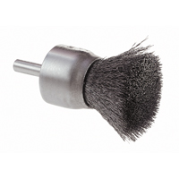 Brosse mont&eacute;e &agrave; fils ondul&eacute;s, 1", Fils 0.006 Groupe Belzile Dickner