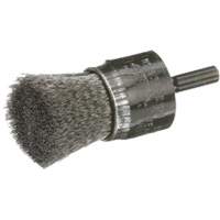 Brosse mont&eacute;e &agrave; fils ondul&eacute;s, 1", Fils 0,006" Groupe Belzile Dickner