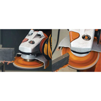 Enduro-Flex Flap Disc, 4-1/2" x 5/8"-11, Type 27, 40 Grit, Zirconia Alumina Groupe Belzile Dickner